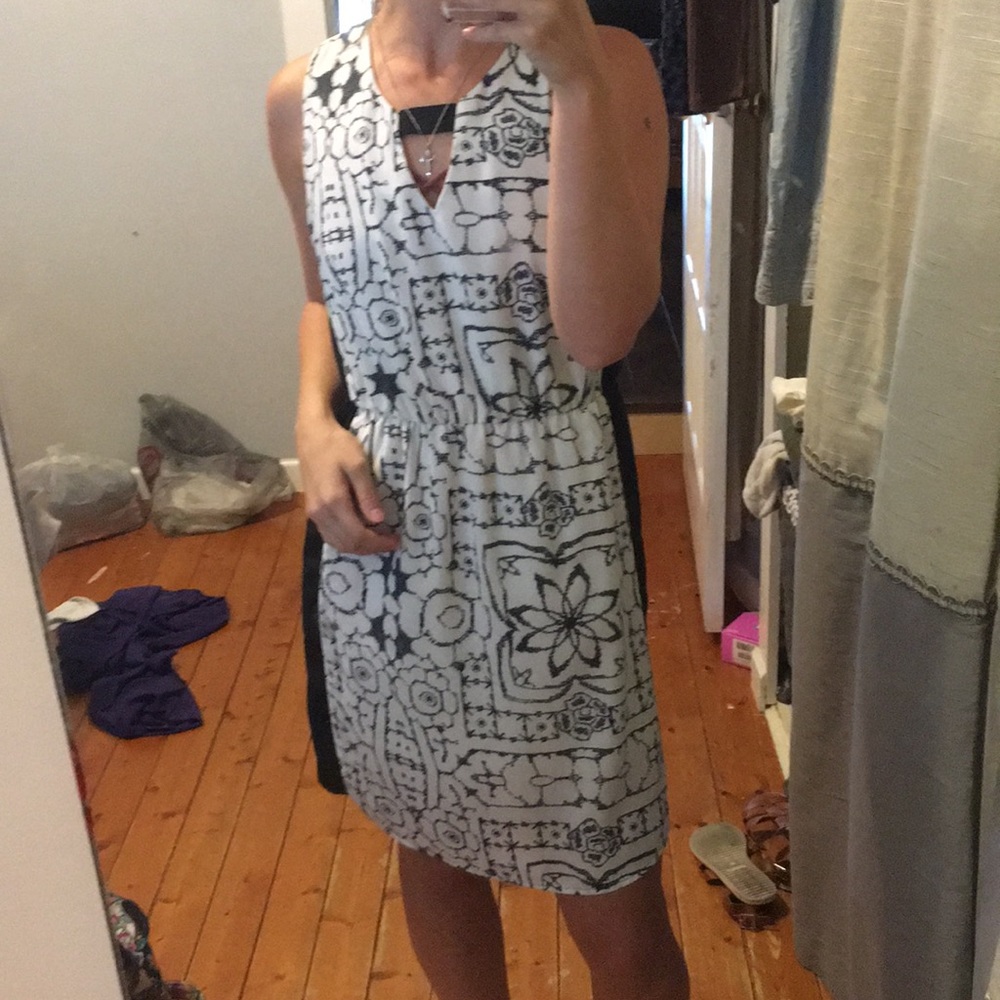 Silk work dress